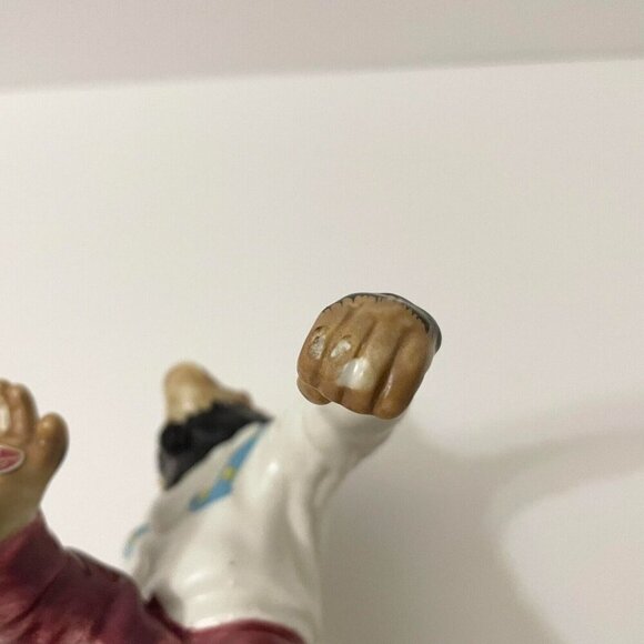 Vtg Enterprise Curling Stone Sport Chimp Chimpanzee Monkey Japan Figurine Chips - Picture 8 of 16